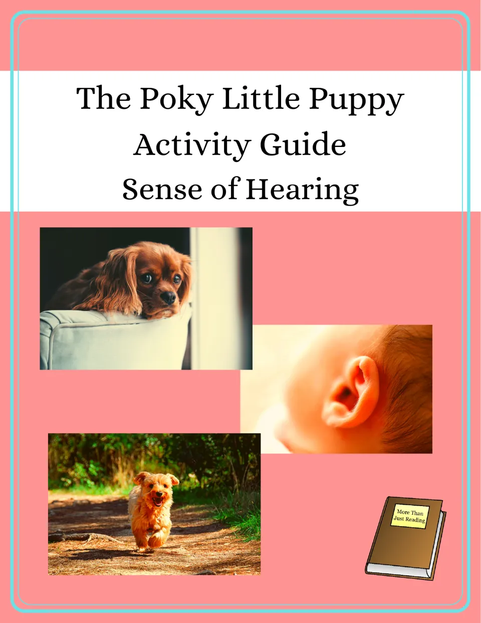 Cover of The Poky Little Puppy: Sense of Hearing Activity Guide, introducing the story-based resource