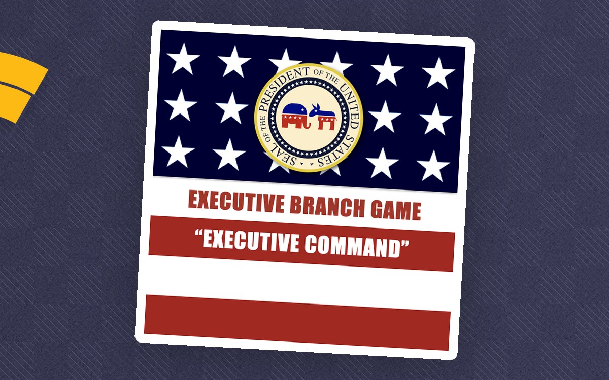 The President Executive Command – iCivics Game preview