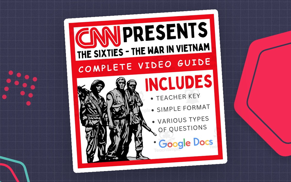 The Sixties: "The War in Vietnam" - CNN preview: Four-page video companion