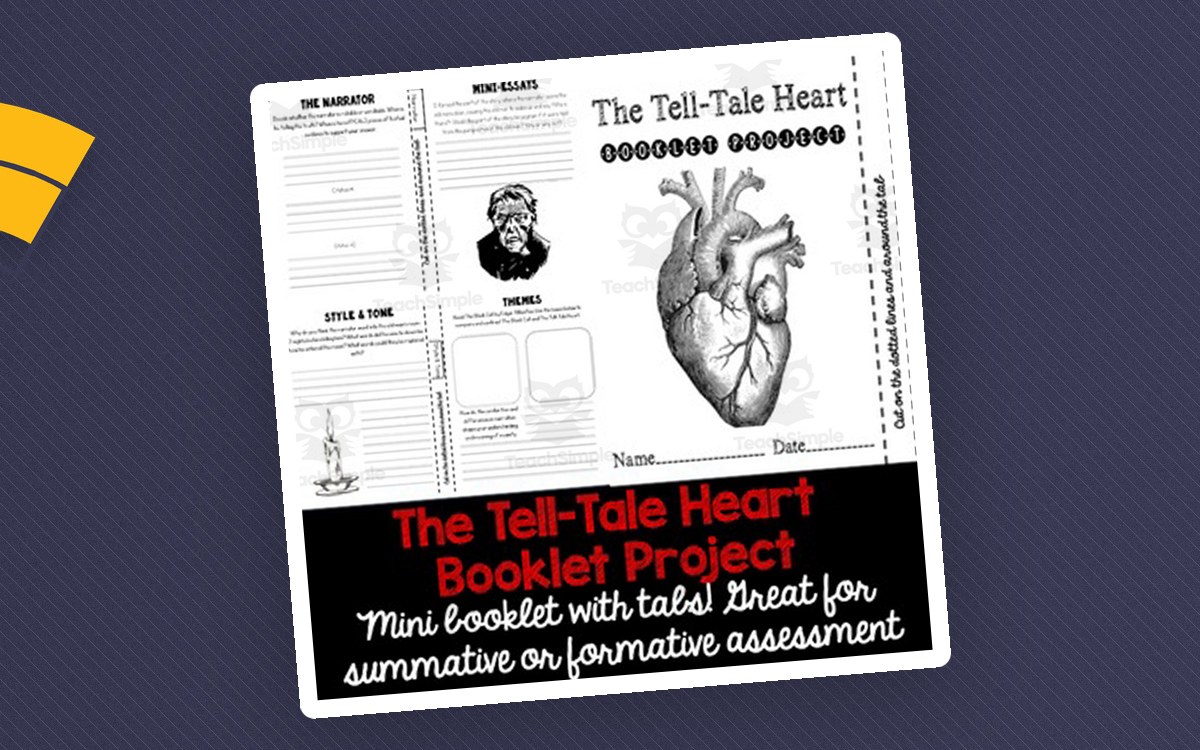 "The Tell-Tale Heart" Booklet Project preview