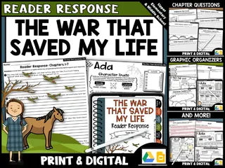 The War That Saved My Life Reader Response Questions – cover