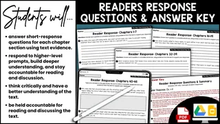 The War That Saved My Life Reader Response Questions – preview 1