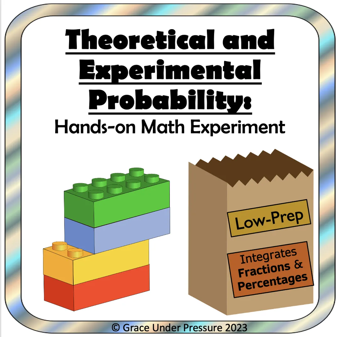 Theoretical vs Experimental Probability – 2-Page Task – cover