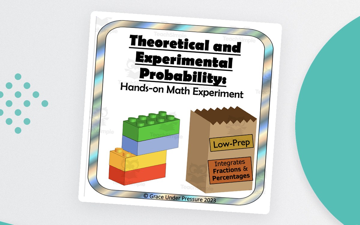 Theoretical vs Experimental Probability – 2-Page Task preview