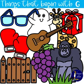 Things That Begin With G – cover