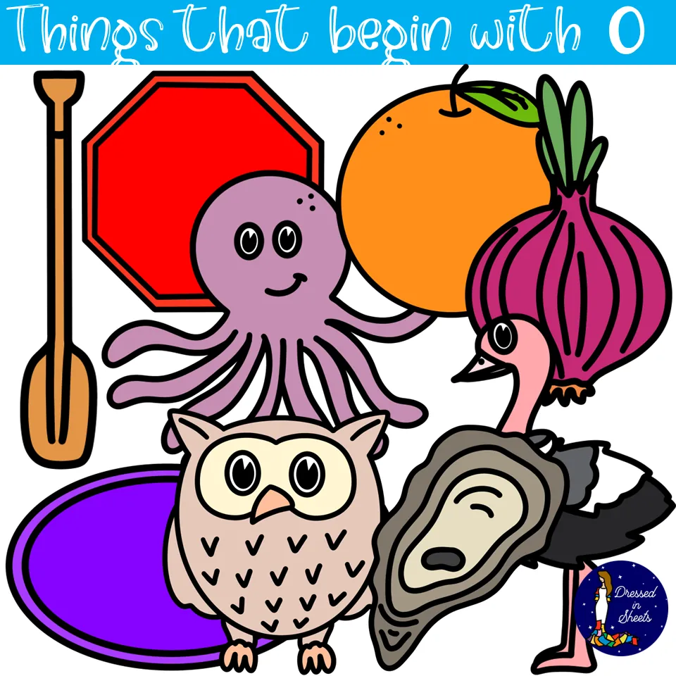 Things That Begin With O – cover