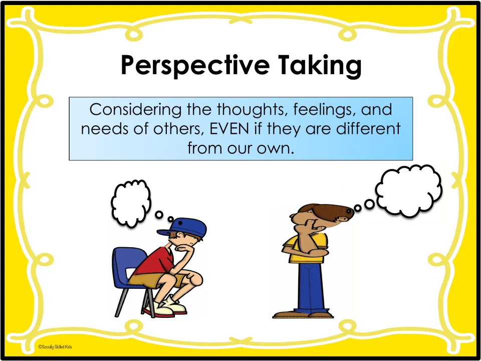 Perspective-taking definition: considering others' thoughts, feelings, and needs even when they differ from ours