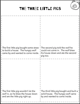 Three Little Pigs – Sequence Events Activity – preview 2