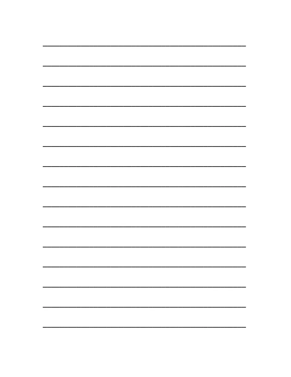 Alternate ending draft, last page: room for students to finish and conclude their new ending to Jack London's story