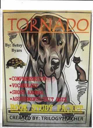 TORNADO Comprehension/Short Answer/Vocabulary/Exit Quiz Packet – cover