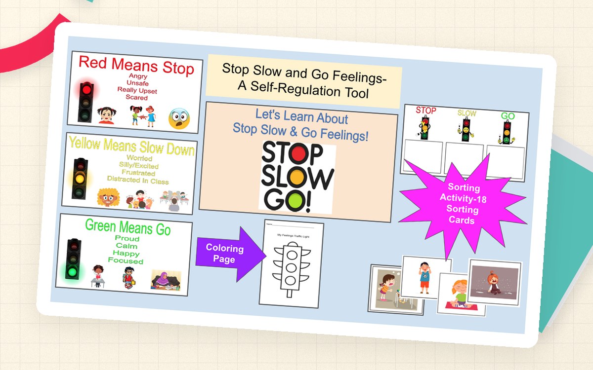 Traffic Light Feelings – SEL Self-Regulation Lesson preview