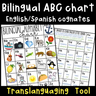 Translanguaging ABC Chart – English & Spanish Sounds – cover
