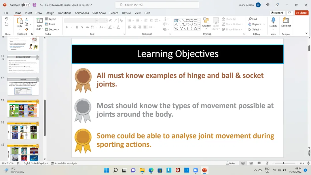 Types of Freely Movable Joints – cover