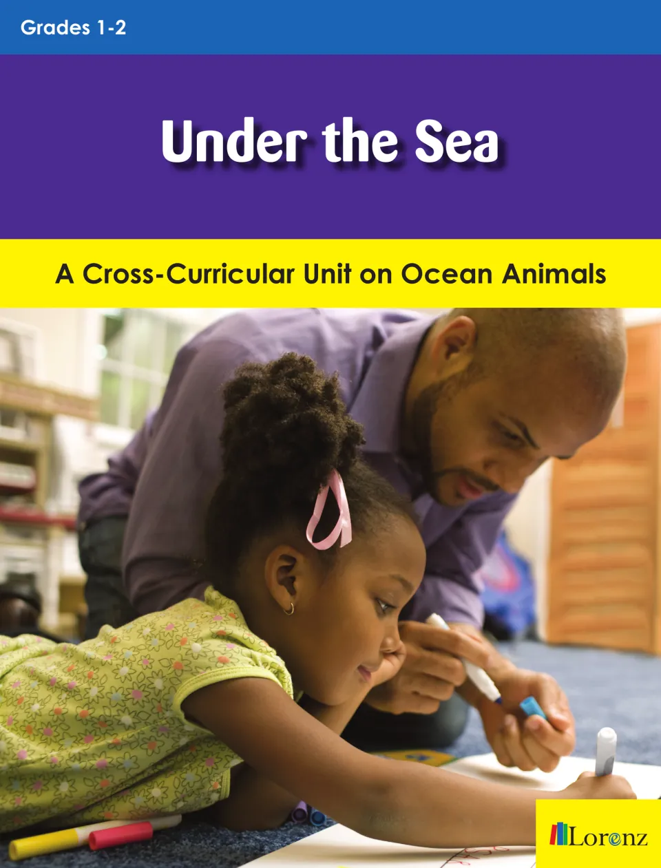 Under the Sea: A Cross-Curricular Unit on Ocean Animals cover identifies the resource for grades 1–2.