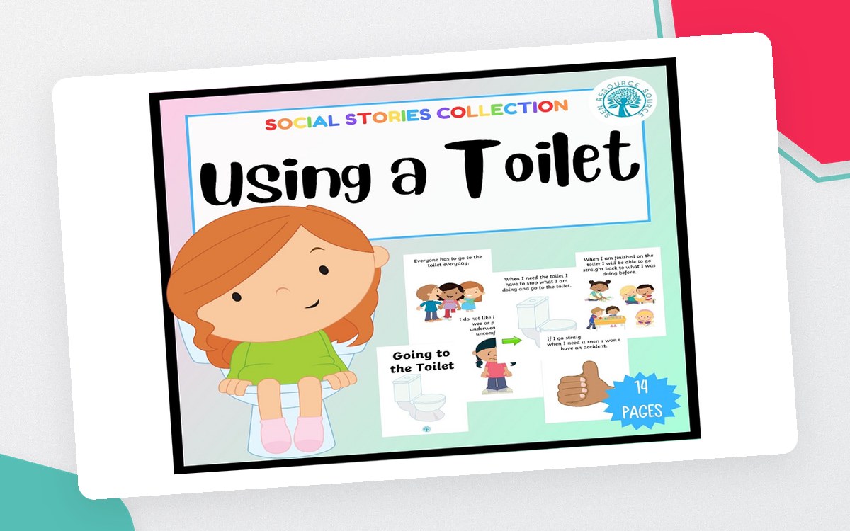 Using the Toilet – Social Story for Kids preview