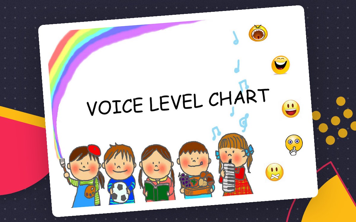 Voice Level Chart – 5 Volumes + Sorting Activity preview