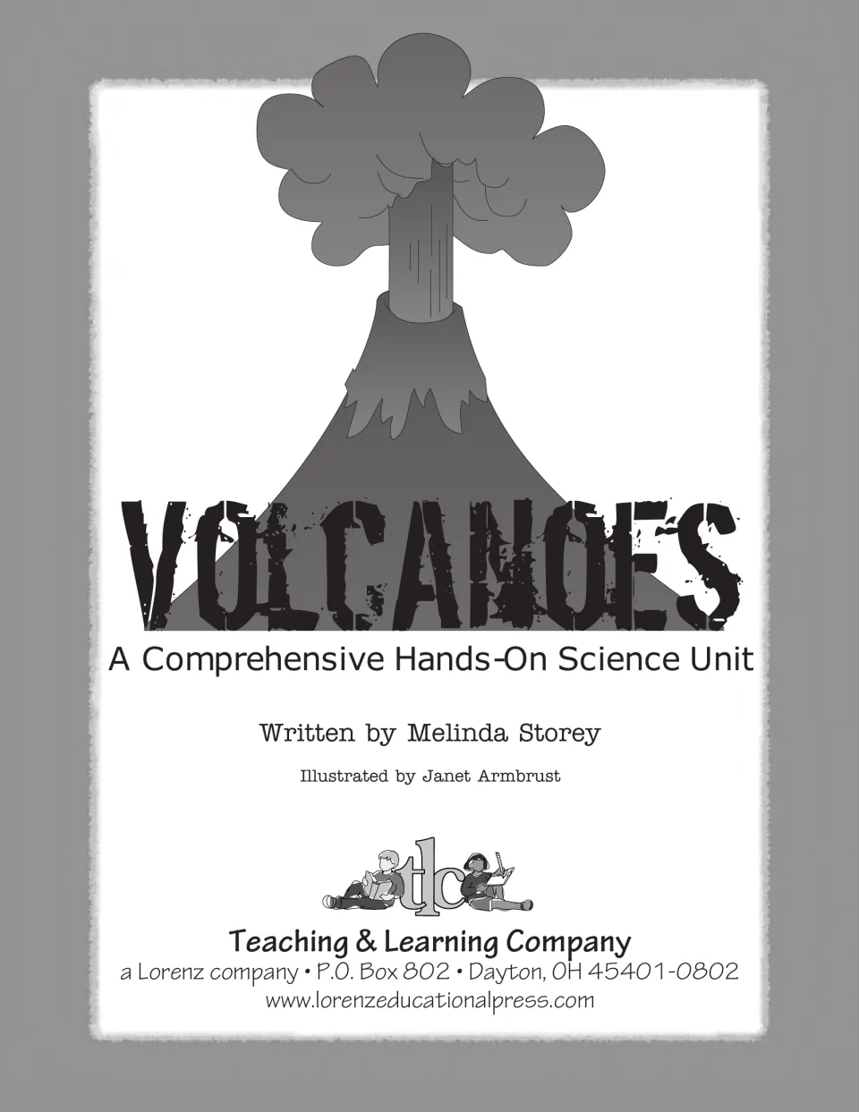 Science unit title page naming writer Melinda Storey, illustrator Janet Armbrust, and Teaching & Learning Company
