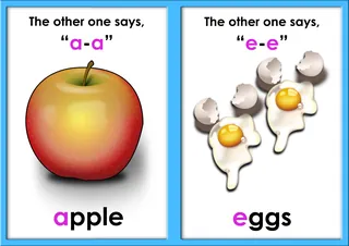 Vowels Poster – preview 2