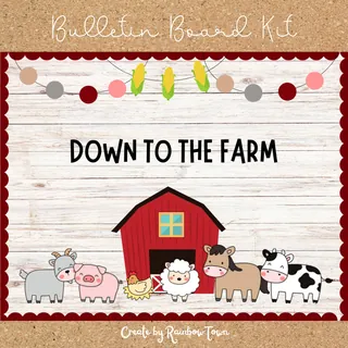 Welcome to Our Farm – Bulletin Board Kit & Nametags – sample page 3