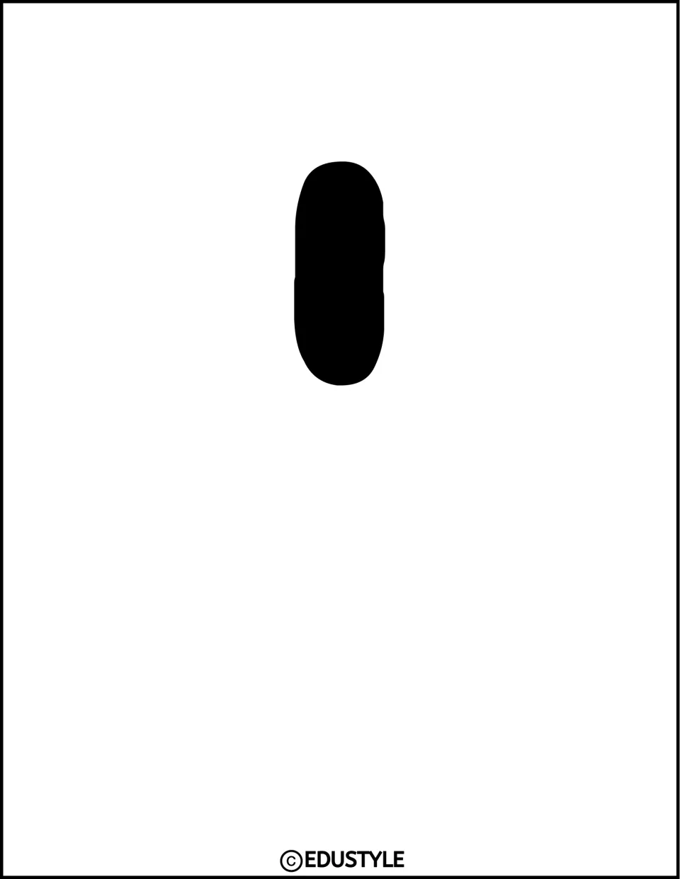 Black apostrophe cutout for the Thanksgiving display lettering, used in the word We're in the kit's title