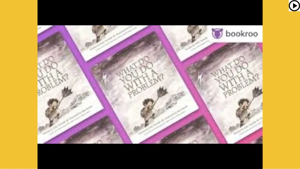 Book study read-aloud slide displays a video still featuring copies of the book cover and the Bookroo logo