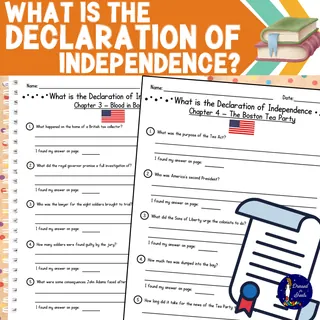 What Is the Declaration of Independence by Michael C Harris Questions – sample page 2