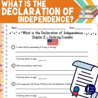 What Is the Declaration of Independence by Michael C Harris Questions – sample page 3