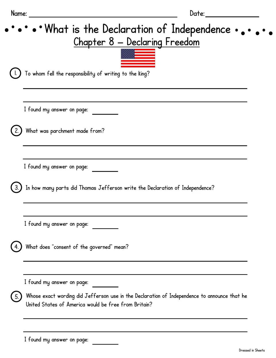 Chapter 8, Declaring Freedom: questions on Jefferson's drafting, parchment, and the meaning of consent of the governed