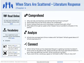 When Stars Are Scattered Quotes – sample page 3