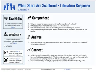 When Stars Are Scattered Quotes – sample page 4