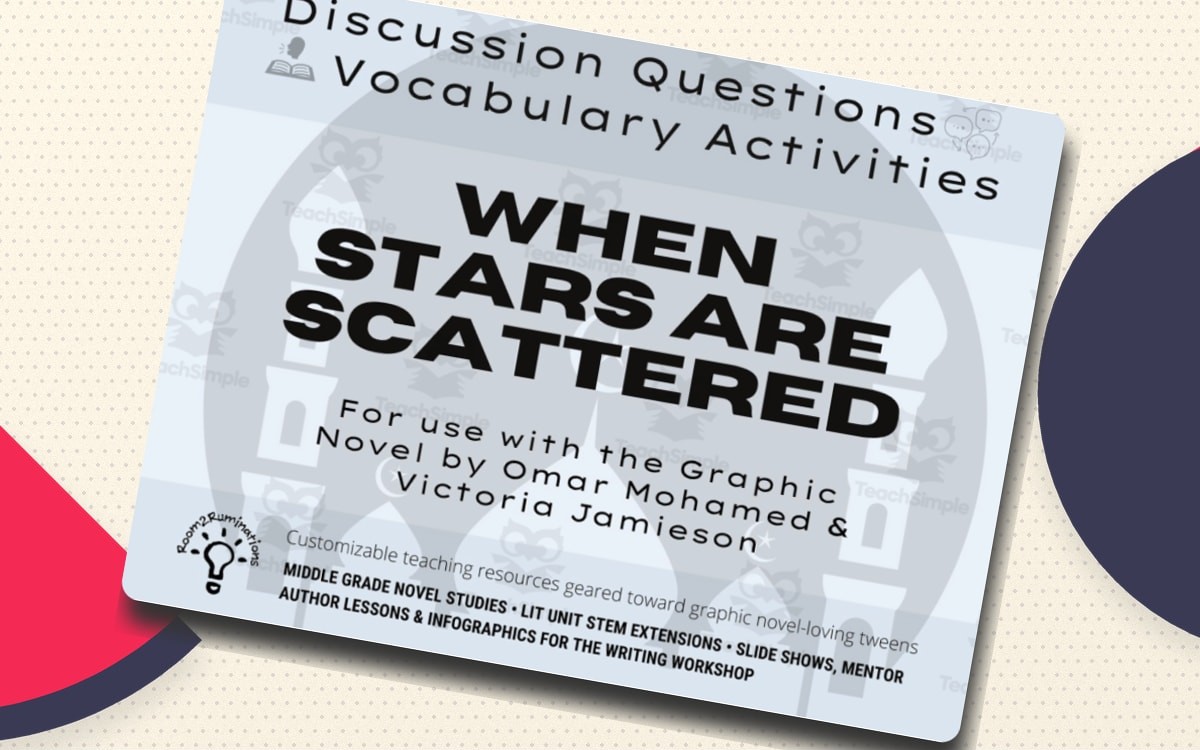 "When Stars Are Scattered" Discussion & Vocabulary preview
