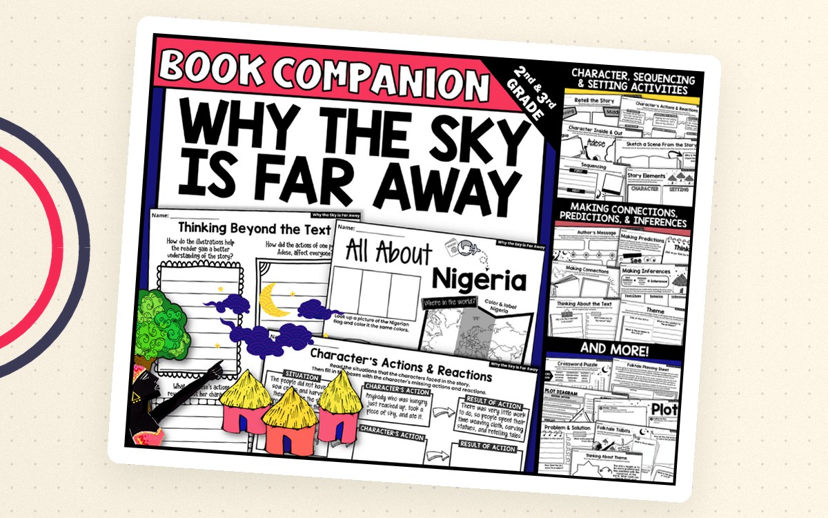 Why the Sky is Far Away: A Nigerian Folktale Read-Aloud Activities preview
