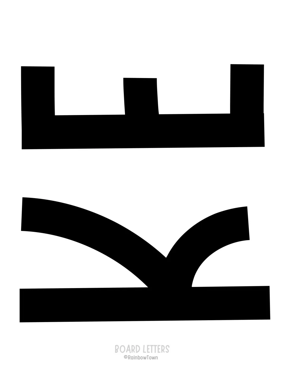 Board letters K and E in bold black, printed sideways, that complete the word LIKE in the hot cocoa kindness headline