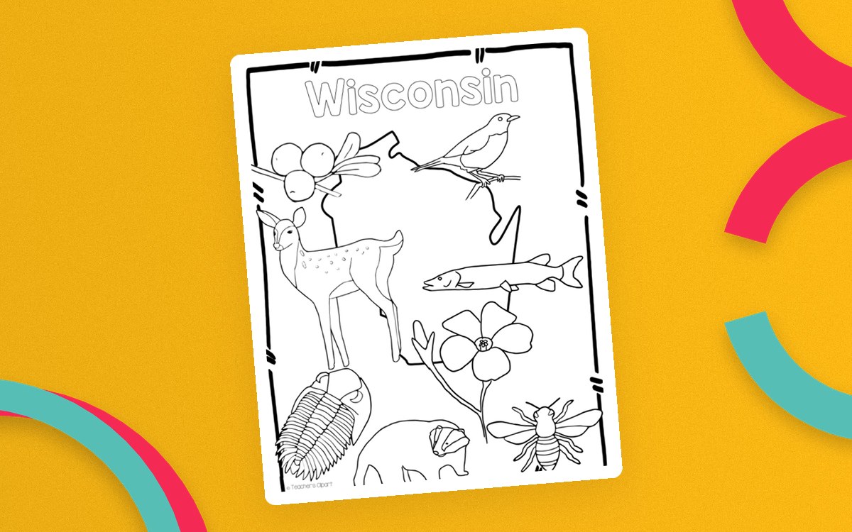 Wisconsin State Symbols – Clip Art Set preview