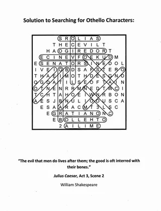 Word Search: Searching for Othello Characters 2 – sample page 2