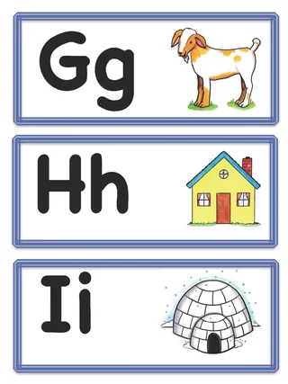 Word Wall Labels – sample page 3