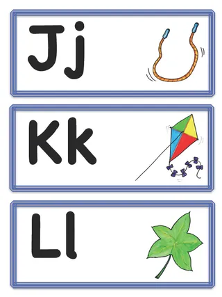 Word Wall Labels – sample page 4
