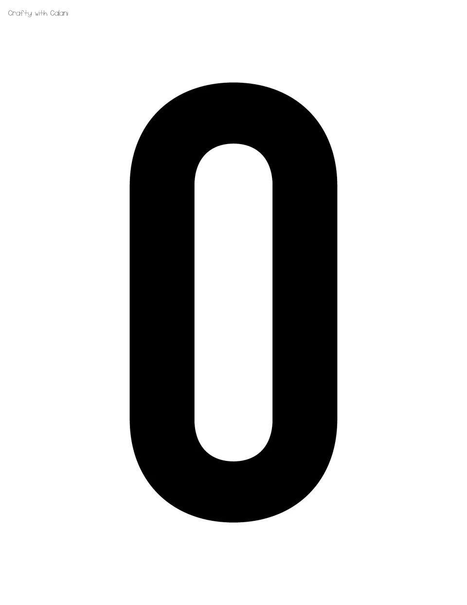 Black uppercase O on the seventh supplied letter sheet for the taco-themed staff appreciation bulletin board
