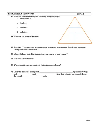 World History II SOL Exam Review – preview 3