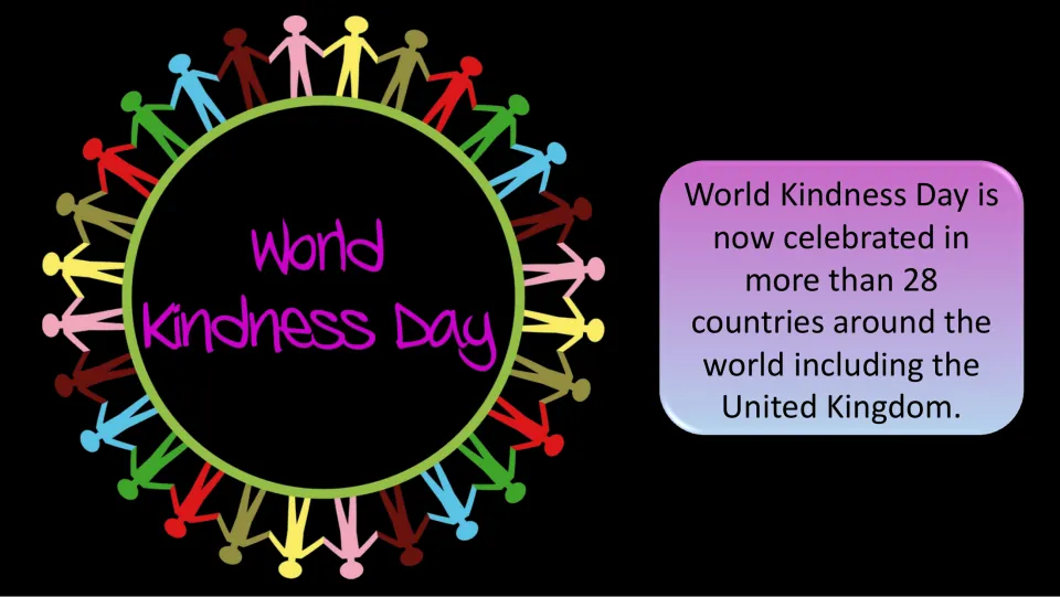 International reach slide states that more than 28 countries celebrate the day, including the United Kingdom.
