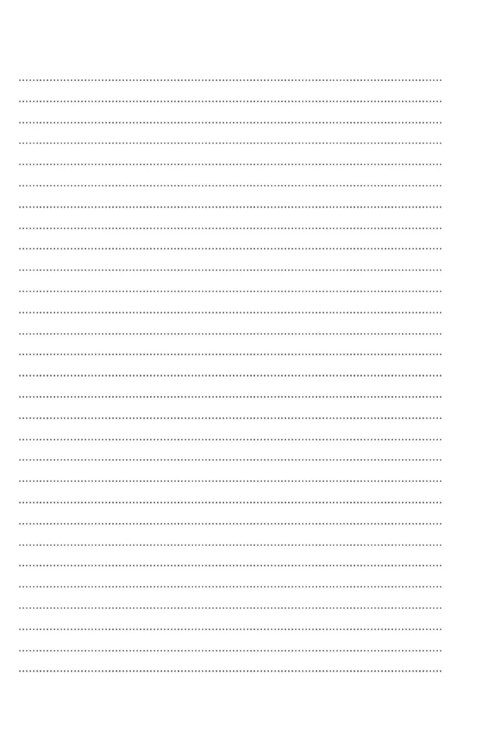 Unheaded blank page following the Sam and Kim cloze activity, left free for students to write their own paragraphs