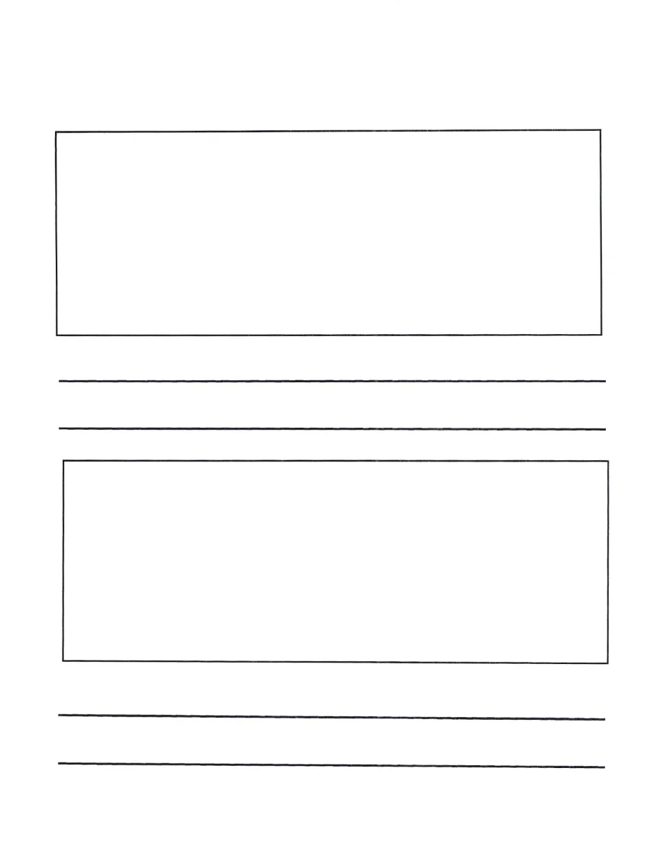 Writing template provides two places for students to pair illustrations with writing, without printed prompts